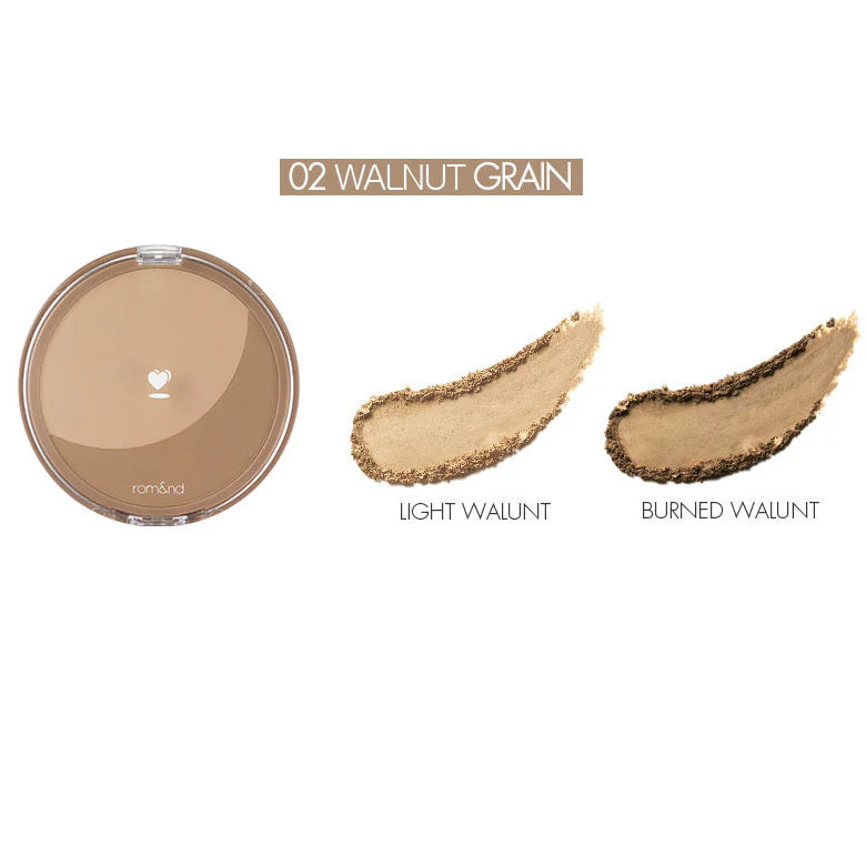 [Rom&nd] Better Than Shape Contour Bronzer – 2 colors