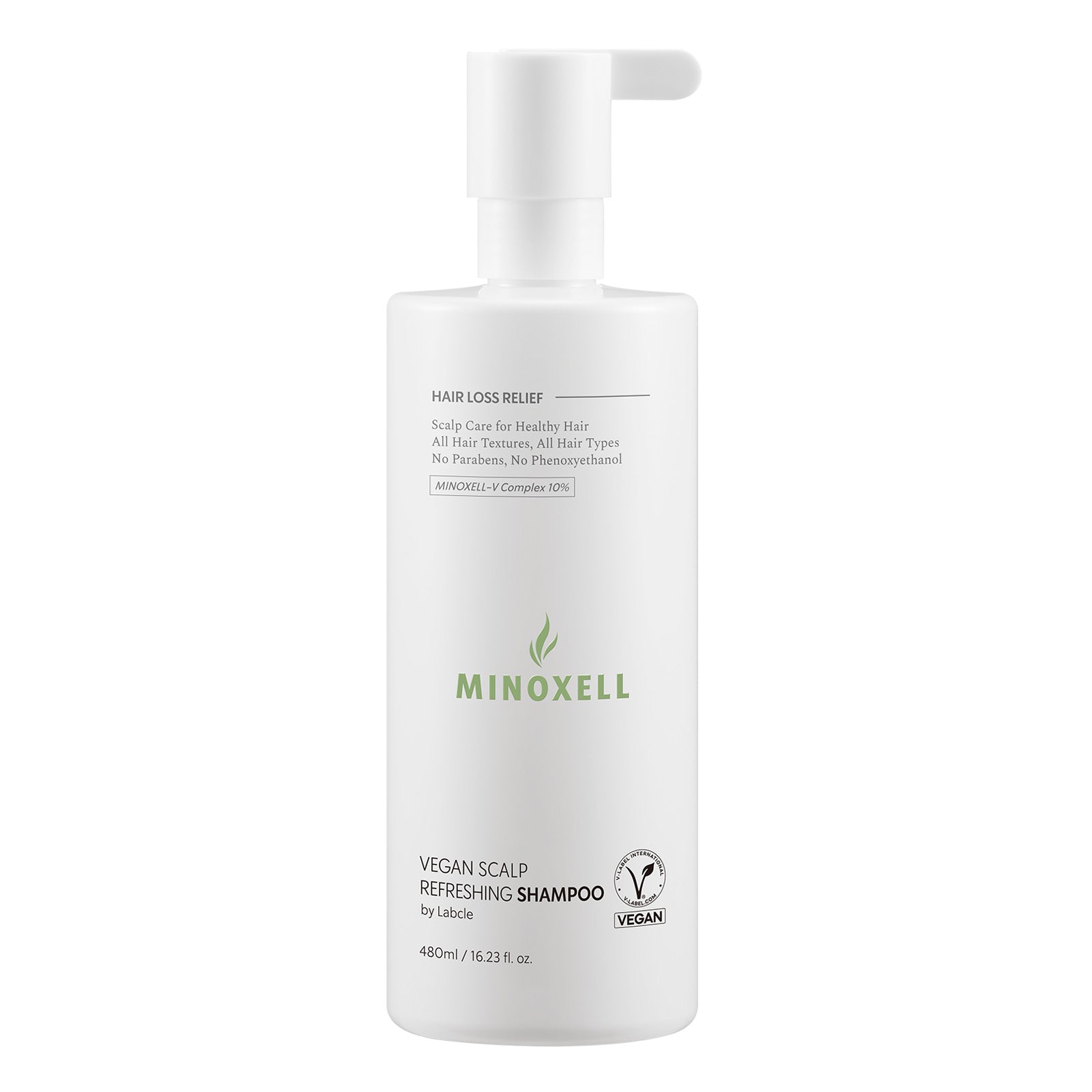 [MINOXELL] Vegan Scalp Refreshing Shampoo (480ml) hair loss -50% in 4 wks!