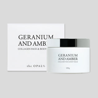 [the OPAL] Geranium and Amber Collagen Balm 100g