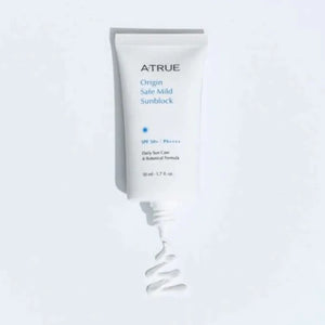 [A. True] Origin Safe Mild Sunblock (Mineral Physical Sunscreen) SPF50+ PA++++