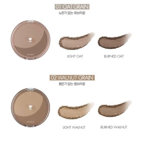 [Rom&nd] Better Than Shape Contour Bronzer – 2 colors